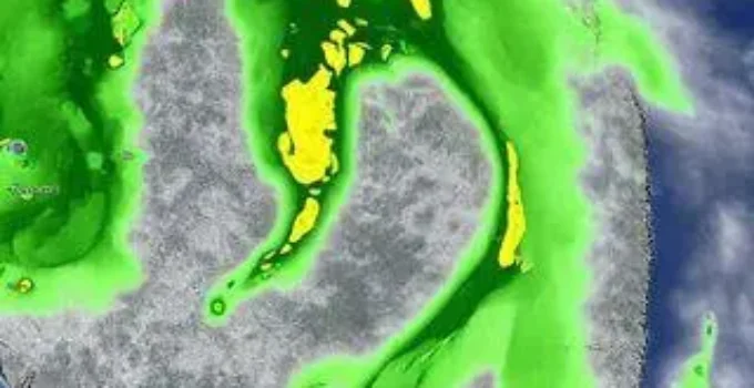 alerta amarelo de tempestade Araras