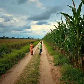 Dupla Atola Carro em Estrada de Terra