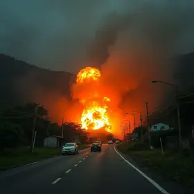 bloqueios na Serra das Araras