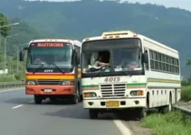 caminhão tomba após atingir ônibus na Anhanguera, em Araras