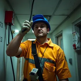 eletricista desaparece