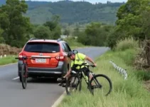 acidente ciclistas Araras