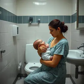 bebê abandonada em lixeira