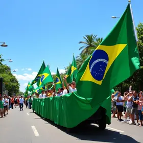 desfile cívico de 7 de setembro